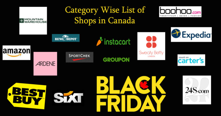 Black Friday Canada Stores